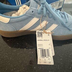 Adidas Light Blue Handball Spezial Sneakers- women’s 7.5